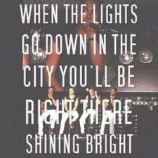 You Re A Star The Sky S The Limit And I Ll Be Right By Your Side You Know You Re Not Gonna Be Invisible Big Time Rush Elevate Big Time Rush Rush Lyrics