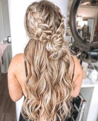 100 Cute Hairstyles For Girls Hair Casual And Prom Looks Half Up Hair Bohemian Wedding Hair Long Hair Styles