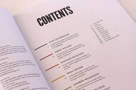 Offscreen Magazine Issue No1 Contents Page Design Page Layout Design Magazine Layout Design