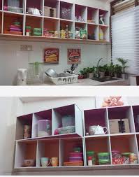 Jual rak dinding harga murah bukalapak 30 10 2019 mempunyai buku. Diy Kabinet Dapur Guna Rak Buku Modal Tak Sampai Rm100 Pun Elok Sangat Pa Ma