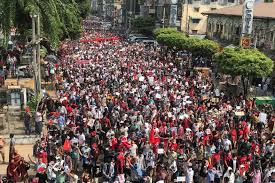 Members of the ruling national league of democracy, including aung san below, a look at the moments leading up to and after myanmar's military coup. Uk Sees Myanmar Coup As Irreversible Risk Of Violence Rising Europe News Top Stories The Straits Times