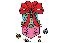 Download Download Christmas Present Svg Free Free Cut Files Include Svg Dxf Eps And Png Files SVG Cut Files