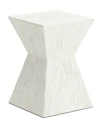 Square Mother Of Pearl End Table Accent Furniture T J Maxx End Tables Table Accent Furniture