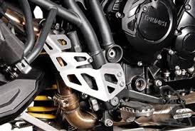 sw motech heel guard right side for triumph tiger 800 tiger 800xc 11 20 dualsport plus triumph tiger triumph tiger 800 heel guards