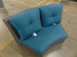 Complements other items from the torquay collection see more details hampton bay. Hampton Bay Torquay Wicker Armless Middle Outdoor Sectional Chair With Charleston Cushion Frs60557 C Mn Home Outlet Auction Burnsville 97 K Bid