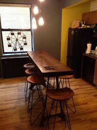 Pin By Christopher Holewski On Home Design Kitchen Bar Table Narrow Kitchen Island Kitchen Island With Seating