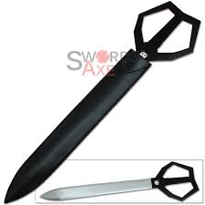 Akame Ga Kill Sheele Sword Cutter Of Creation Extase Giant Scissors Replica Akame Ga Kill Sheele Akame Ga Akame Ga Kill