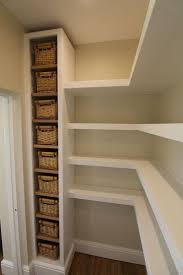 Open shelving, cubby holes, bins on castors and racks on the inside of doors are all fittings that will. 20 Kitchen Pantry Shelving Ideas Small Pantry Organization Ideas Founterior