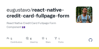 Angular 2 react native renderer (github) react native seed projects Github Eugustavo React Native Credit Card Fullpage Form React Native Credit Card Fullpage Form Component