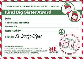 Check spelling or type a new query. Christmas Certificate Template Christmas Rewards Elf For Christmas