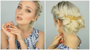 Frisuren kurzhaarfrisuren die schönsten schnitte brigitte. Lockere Hochzeitsfrisur Olesjaswelt Youtube