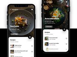 Conceptual Cooking Recipe App Food App Food Web Design Cooking App