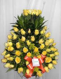 Arreglo En Rosas Amarillas Arreglos Florales Rosas Amarillas Arreglos