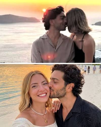Gianluca Ginoble and Claudia's romantic seaside escape