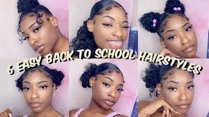 25 updo hairstyles for black women | black hair updos inspiration wearing your hair up can feel tired. Back To School Hairstyles On Natural Hair 2019 Youtube