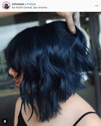 If you have straight hair and dark black color, one of the most magnificent colors for highlighting is a blue color. Blue Highlights 40 Stunning Examples