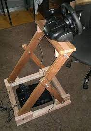 Resultado De Imagem Para Diy Steering Wheel Stand Game Stoel Stoelen Deurklink