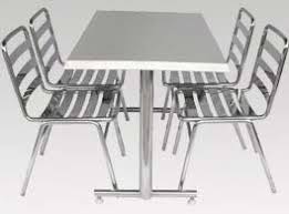 Table chairs stainless steel chair glass dining table chair modern glass top dining table 6 chairs set hot sale new design dining room stainless steel chair. Stainless Steel Tables Chairs By Geotrade Stainless Steel Tables Chairs Id 1526441