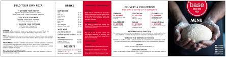 What is a pizza oven? Menu Base Wood Fired Pizza