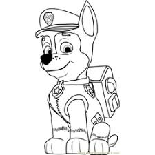 You can find here 68 free printable coloring pages of animated tv series paw patrol for boys, girls and adults. Paw Patrol Chase Coloring Pages For Kids Download Paw Patrol Chase Printable Coloring Pages Coloringpages101 Com