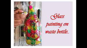 Bottle Art Glass Painting On Bottles Glass Painting For Beginners Glass Painting Designs Youtube For more information on this. bottle art glass painting on bottles glass painting for beginners glass painting designs