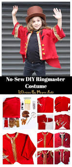 7 No Sew Diy Costume Ideas Diy Costumes Kids Circus Costume Kids Circus Costume Diy