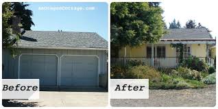 Try to match the siding, colors, and window and door styles and the landscaping. Garage To Living Space Before And After An Oregon Cottage