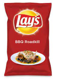 Wouldn T Bbq Roadkill Be Yummy As A Chip Lay S Do Us A Flavor Is Back And The Search Is On For The Yummiest Flavor Idea Create A Hunters Stew Flavors Foodie