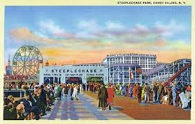 Taken at night by the light of the concessions themselves. Amazon Com Coney Island New York Steeplechase Park View 32434 12x18 Signed Print Master Art Print Wall Decor Poster Posters Prints