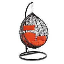 Single Seat Egg Shaped Indoor Hanging Chair Egg Swing Chair With Cushion Alfresconova Https Www Alfresconova Com Swing Chairs Single Seat Egg Shaped Indoor