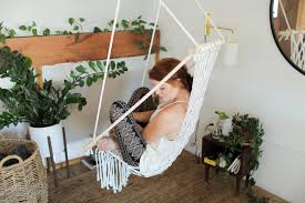 To start the chair i used this chair from target. Diy Hanging Macrame Chair The Sorry Girls