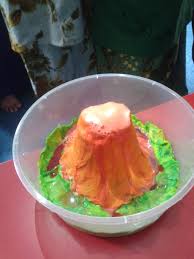 Hasil carian imej untuk eksperimen gunung berapi