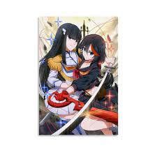 Amazon.com: Anime Kill La Kill Kiryuuin Satsuki Matoi Ryuuko Canvas Art  Poster and Wall Art Picture Print Modern Family Bedroom Decor Posters Gifts  16x24inch(40x60cm) : Everything Else