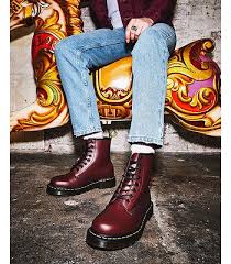 shoes Dr. Martens 1460 - Cherry Red Smooth - blackcomb-shop.eu