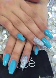 Your acrylic blue nails with one glitter gif 2560x1600 hd images are ready. Nails Glitter Accent 59 Ideas Glitter Accent Nails Blue Glitter Nails Pink Acrylic Nails