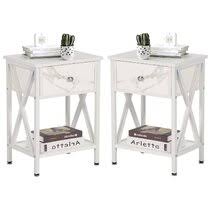 Madison park signature victoria bedside table. Very Small White Night Stands Wayfair