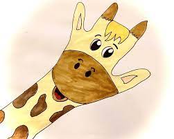 J'aime beaucoup cette girafe car elle est facile à dessiner et de plus on peut être très créatif dans la réalisation des petites ou grandes taches sur son corps. Dessiner Une Girafe Avec Sa Main