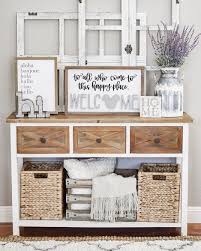Mickey Meets Farmhouse On Instagram Glittereverafter S Entry Table Is What Subtle Disney Farmhouse Dreams A Disney Home Decor Disney Room Decor Disney Home