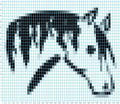 Horse Knitting Charts Free Google Haku Neuleohjeet
