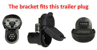 The wiring diagram and it was the same. Pollak Hopkins 7 Way 4 Way Trailer Wiring Plug Oem Bracket 13 85 Picclick