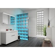 Fuchs Design Glasbaustein Komplettset Light My Wall B X H 78 X 175 5 Cm Klar Wolke Glasbausteine Ziegel Badezimmer Duschabtrennung