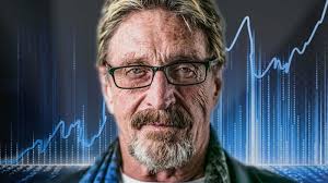 He founded the software company mcafee associates in 1987 and. Dzhon Makafi Bitcoin Podorozhaet V 250 Raz Za Dva Goda Azertadzh Azerbajdzhanskoe Gosudarstvennoe Informacionnoe Agentstvo