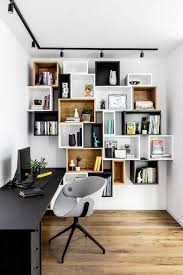 Browse our expansive collection of ready to assemble (rta) office cabinetry and get the beautiful look and durability of custom cabinetry for a fraction of the cost by assembling the vanities in your home. 25 Home Office Shelving Ideas For Smarter Organization Digsdigs