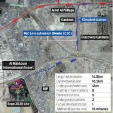 Dubai launches smart screening vehicles to catch public parking violators. Dubai Metro Route 2020 7 Stations Protenders