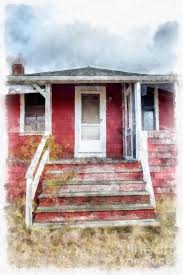 The Old Beach Cottage #2 Art Print