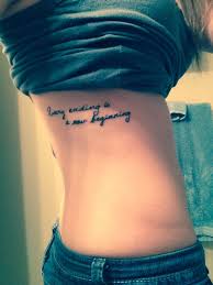 Every Ending Is A New Beginning Written In My Nana S Handwriting Cool Tattoos Tattoo Quotes Tattoos