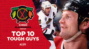 CHGO Blackhawks Podcast: Bob Probert et al: Ranking the 10 toughest Chicago  Blackhawks of all time