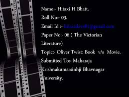 The story centres on orphan oliver twist. Oliver Twist Book V S Movie