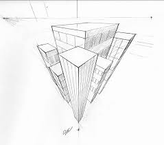 Easy 3 Point Perspective Drawing Birds Eye View Google Image Result For Http Fc01 Deviantart Net Fs71 F 2010 174 5 B 5becf919cda Perspective Art Perspective Drawing Architecture Perspective Drawing Lessons