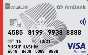 The annual fee to the ambank bonuslink visa card is waived for the first two years. Ambank Bonuslink Visa Platinum Bonuslink Points For Everyday Spending